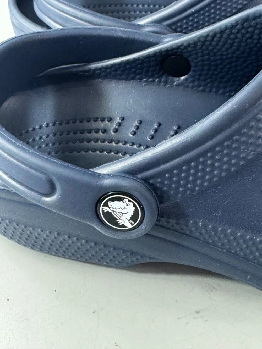 Crocs Classic Clog Navy Blue, Size Junior 5